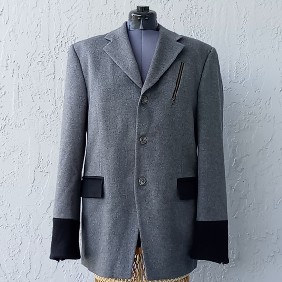 American Chang Men's Ultra Luxury Blazer/Coat - Picture 3 of 16